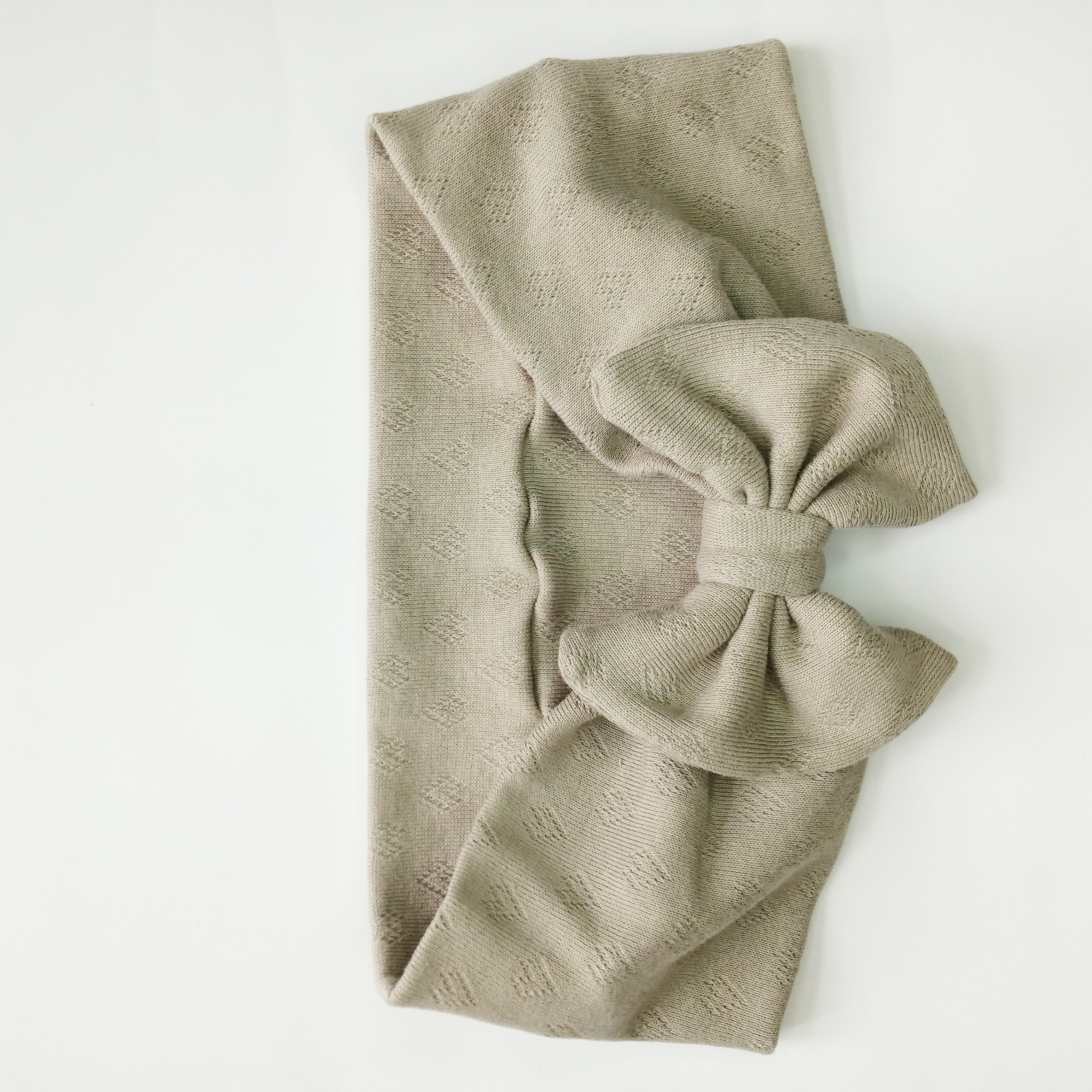 Fascia con Fiocco Morbida in Cotone 