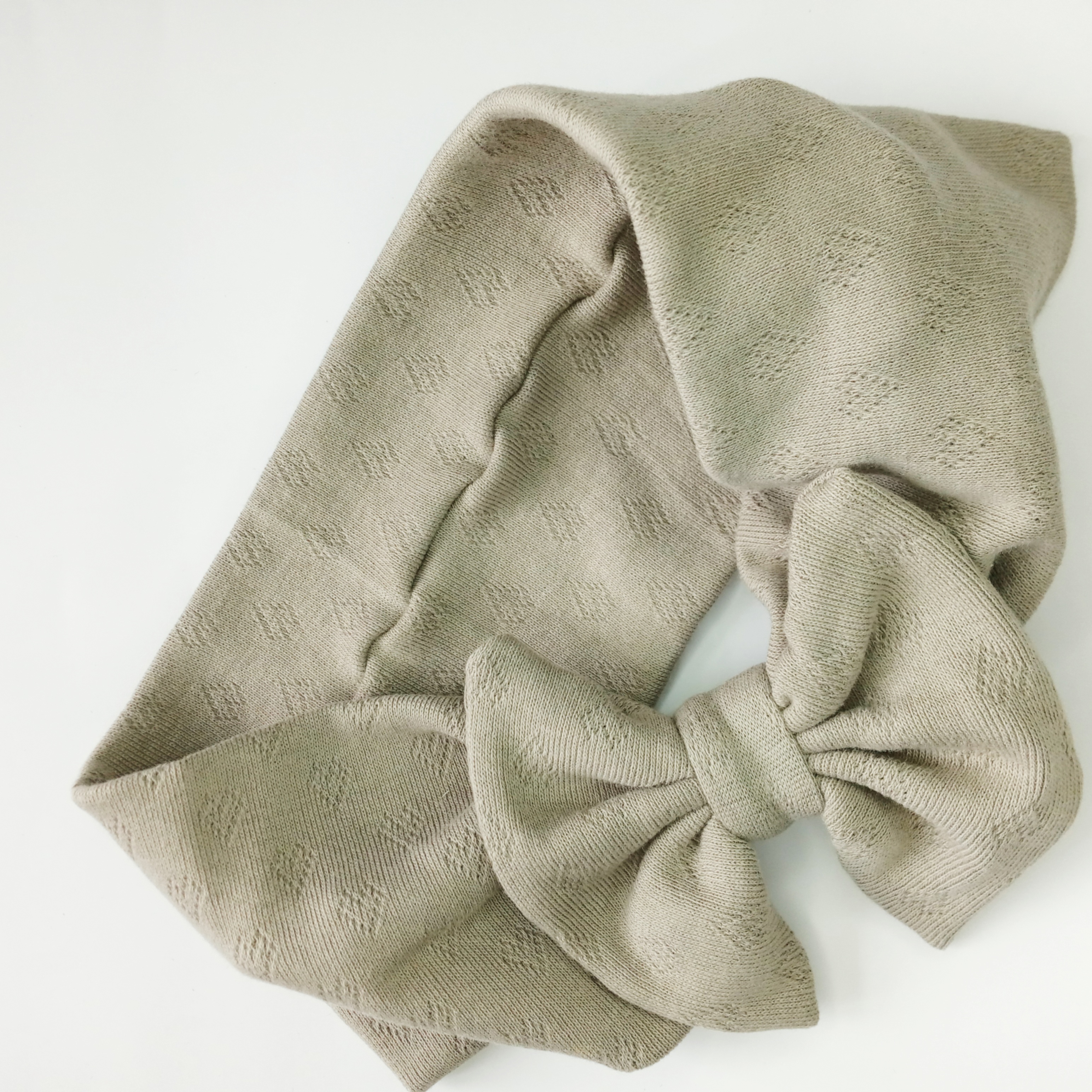 Fascia con Fiocco Morbida in Cotone 