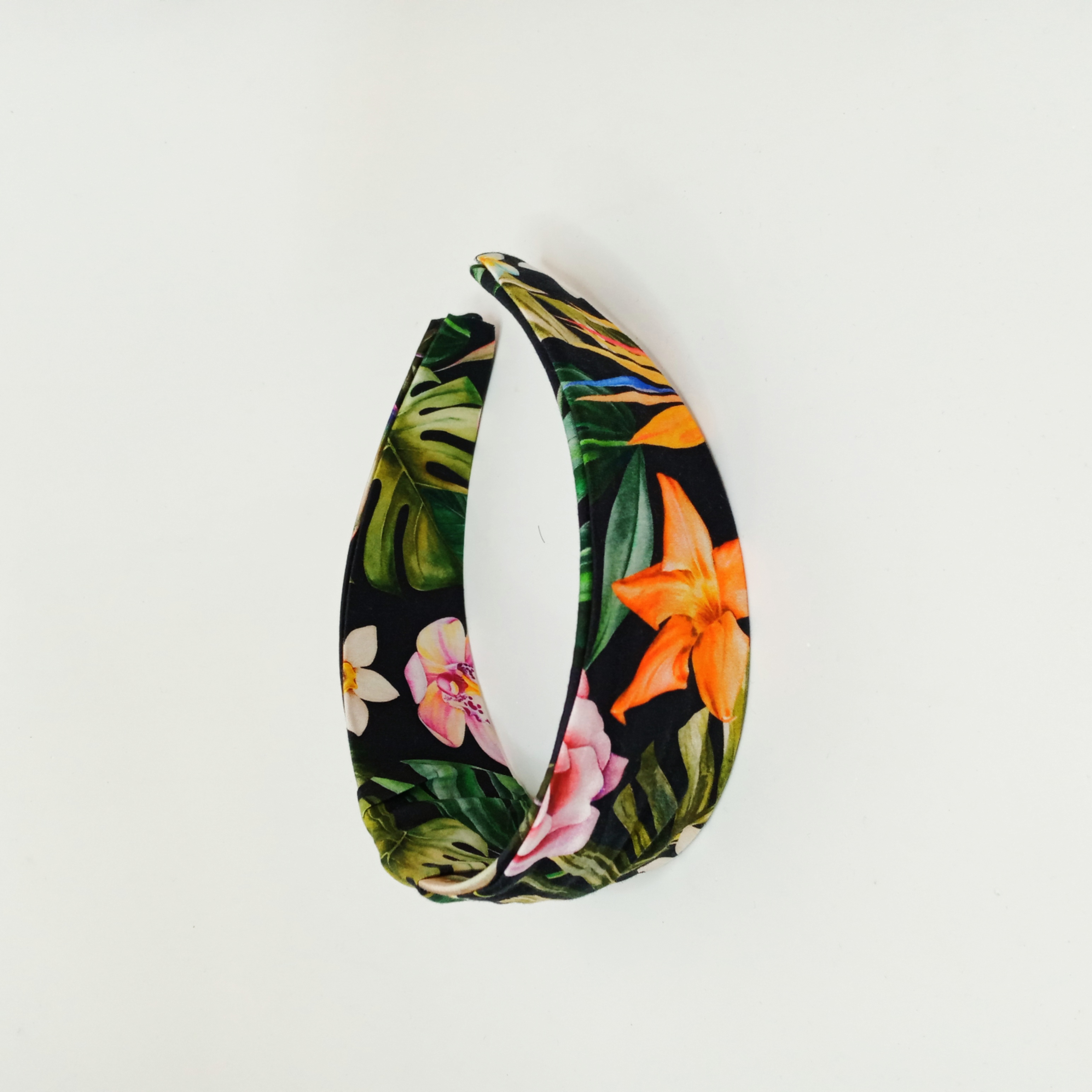 Cerchietto per Cappelli Fascia In Tessuto Fatto a Mano 