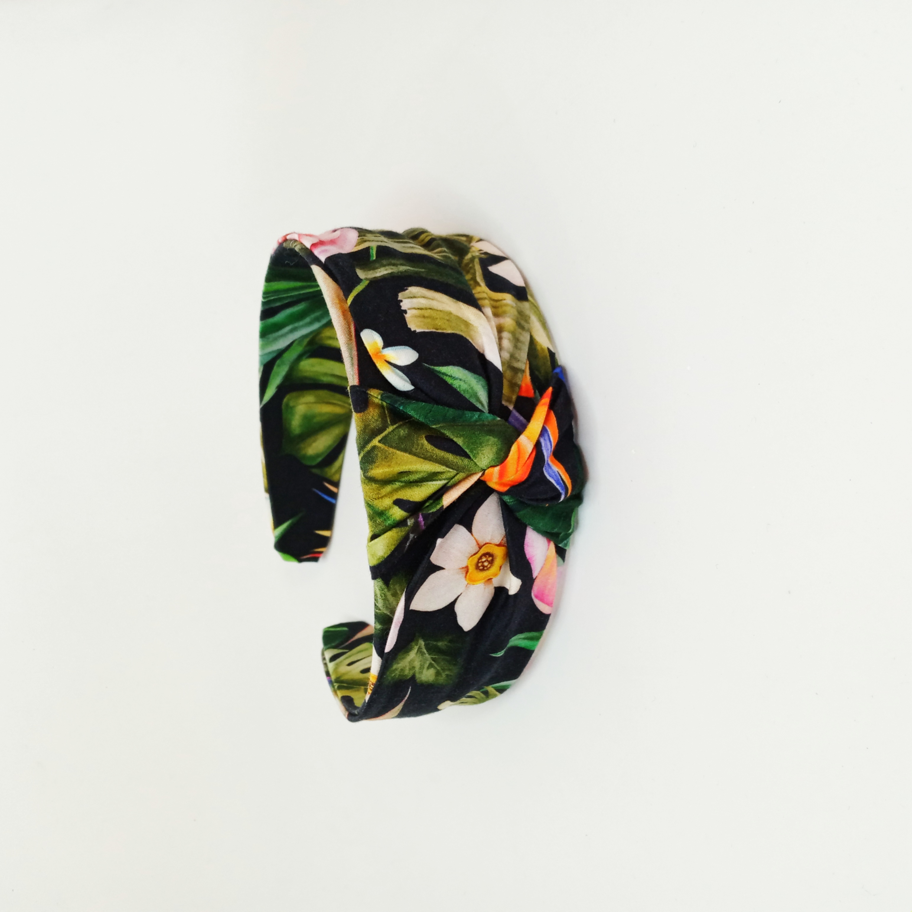 Cerchietto per Cappelli Fascia In Tessuto Fatto a Mano 