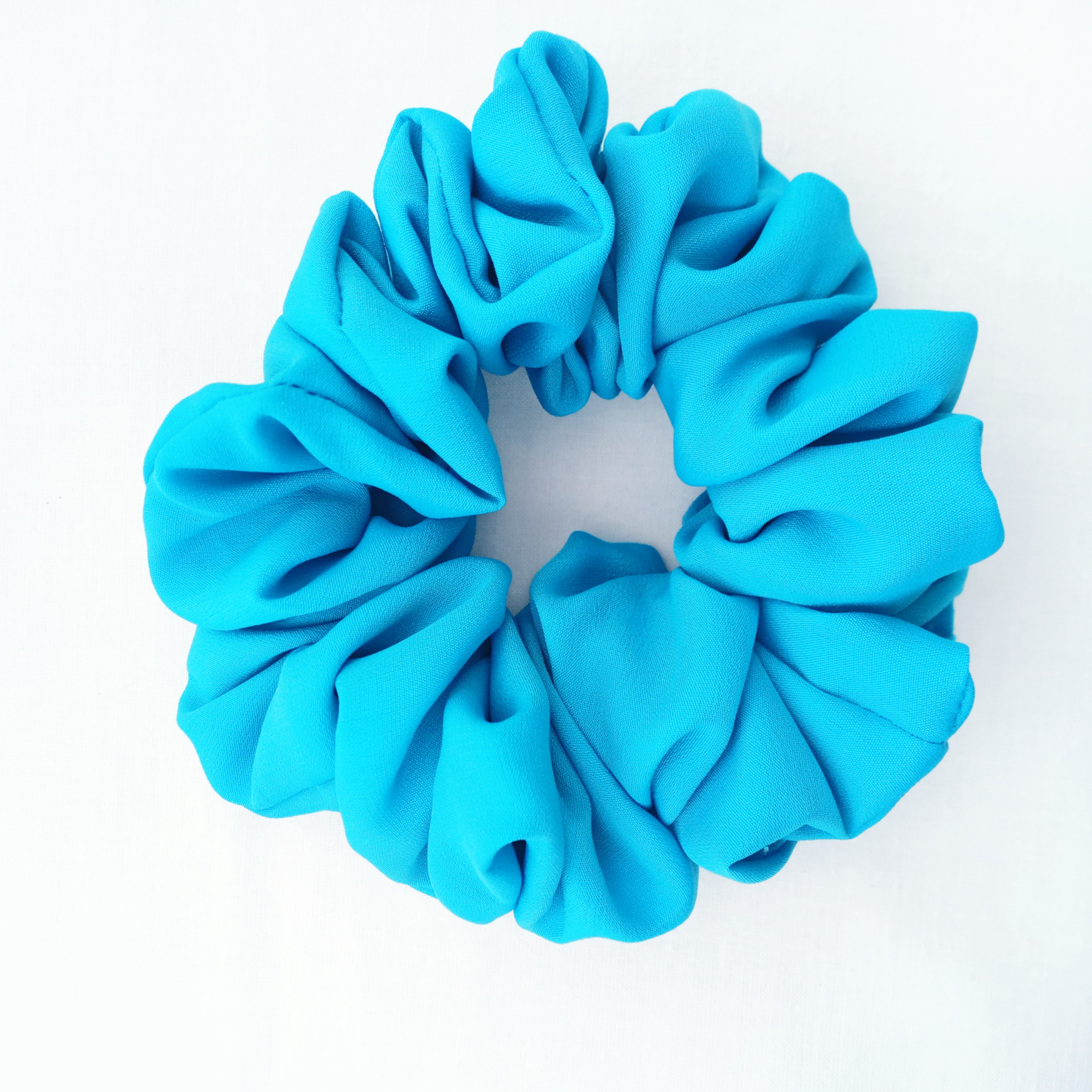 Elastico per Capelli celeste Fatto a Mano scrunchies